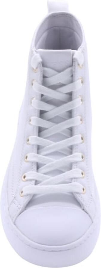 GUESS -- Invyte Hoge sneakers Leren Sneaker Dames Wit - Foto 19