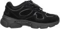 Guess Irrina Sneakers Van Echt Leer - Zwart