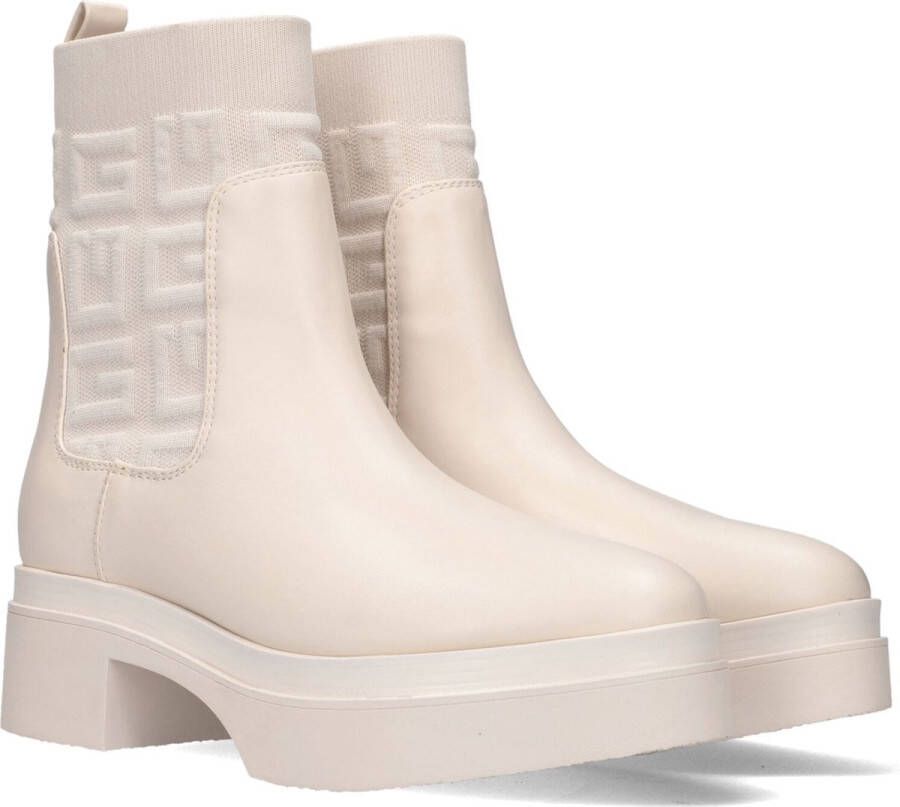 GUESS Keanna Chelsea boots Enkellaarsjes Dames Wit - Foto 6