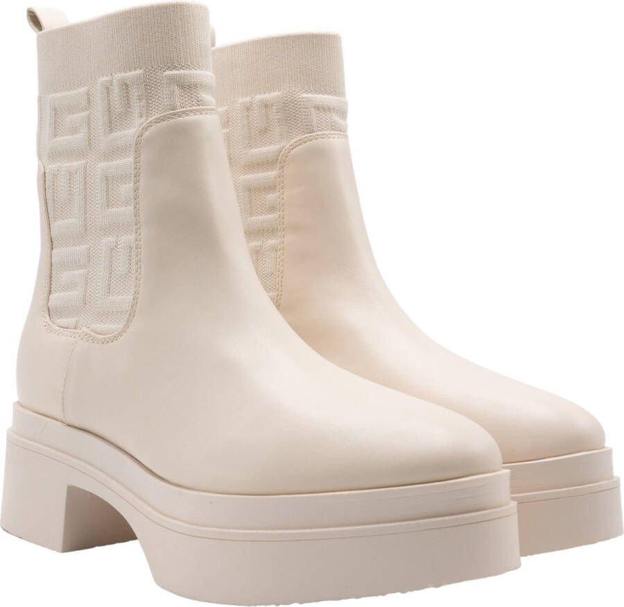 GUESS Keanna Chelsea boots Enkellaarsjes Dames Wit - Foto 3