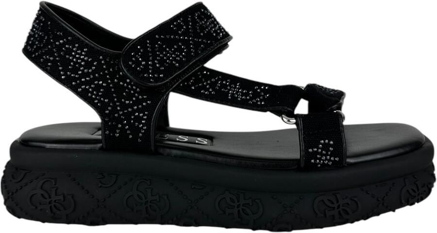 GUESS Dames Sandalen Zwart FLJLODFAP03 BLACK Lode