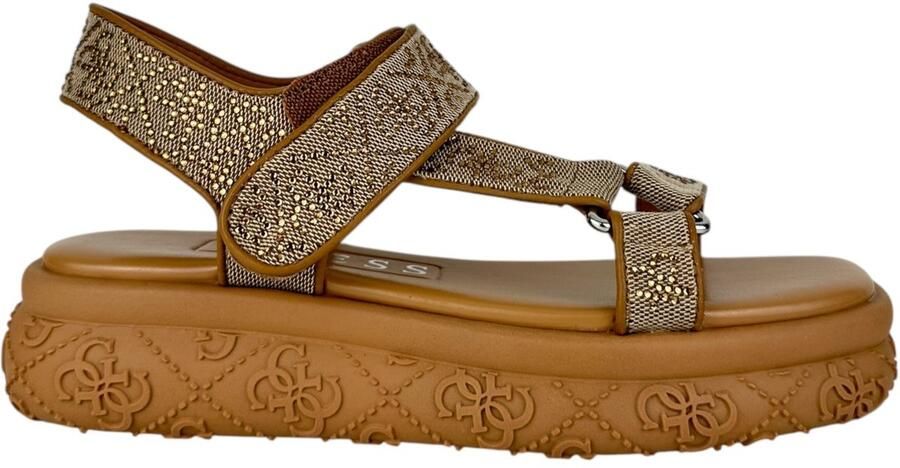 GUESS Dames Sandalen Bruin FLJLD2FAL03 BEIBR Lode2 - Foto 2
