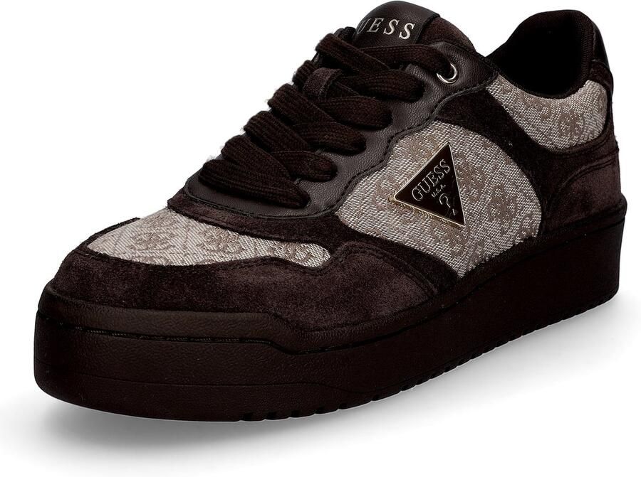 GUESS Miram 16 Sneakers Laag Donkerbruin