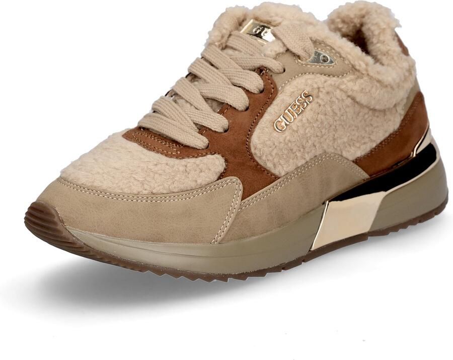 GUESS dames sneaker Moxea17 beige