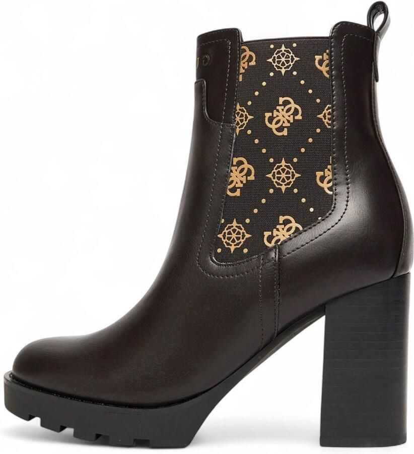 GUESS Nealle dames chelseaboot Zwart bruin