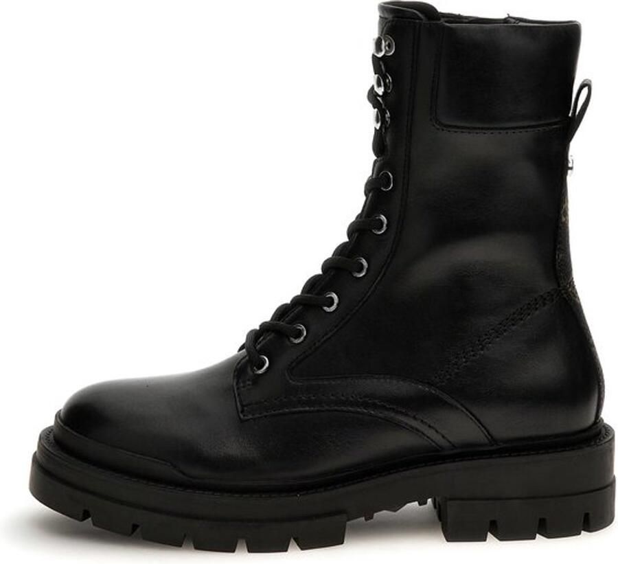 Guess Anfibio Dameslaarzen Zwart Fl7Ottele10 Blkbr Black Dames