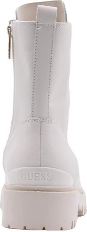 GUESS Olone Veterboots Laarzen Met Veters Dames Wit - Foto 10