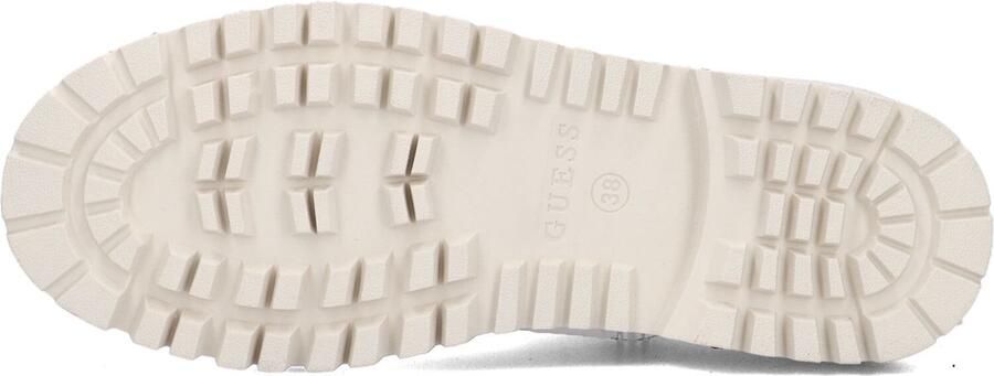 GUESS Olone Veterboots Laarzen Met Veters Dames Wit - Foto 9