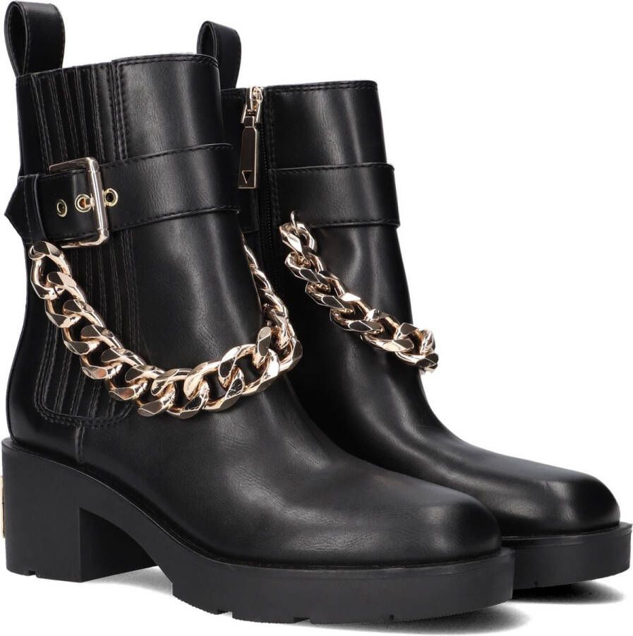Guess Polyurethaan enkellaarzen verfijnde stijl Black Dames