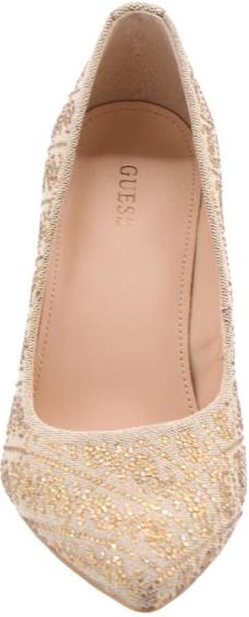 Guess Décolleté a punta mod. Pierae 2 in tessuto D23Gu03 Fl7P2Rfal08 Beige Dames - Foto 14