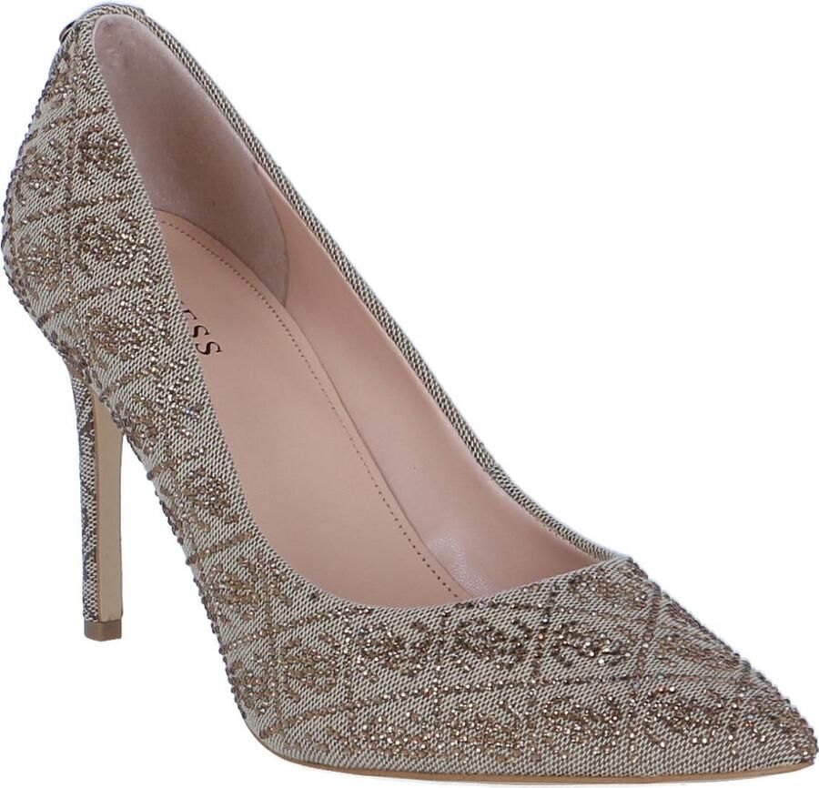Guess Décolleté a punta mod. Pierae 2 in tessuto D23Gu03 Fl7P2Rfal08 Beige Dames - Foto 3