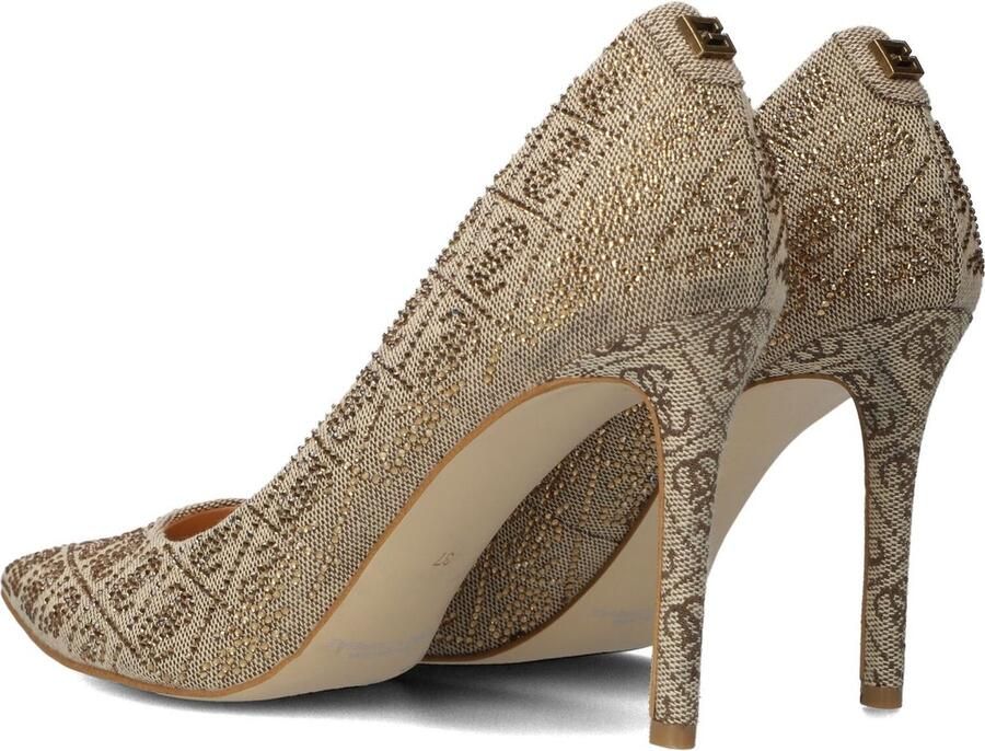 Guess Décolleté a punta mod. Pierae 2 in tessuto D23Gu03 Fl7P2Rfal08 Beige Dames - Foto 5