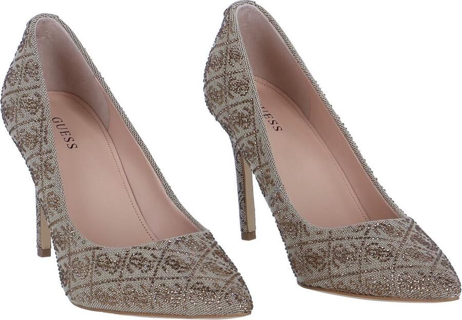Guess Décolleté a punta mod. Pierae 2 in tessuto D23Gu03 Fl7P2Rfal08 Beige Dames - Foto 8