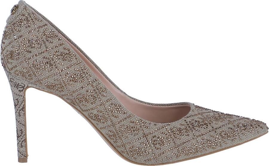 Guess Décolleté a punta mod. Pierae 2 in tessuto D23Gu03 Fl7P2Rfal08 Beige Dames - Foto 11