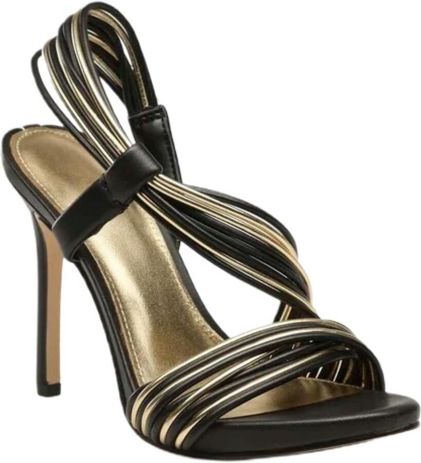 Guess Leren Hoge Hakken Black Dames - Foto 4