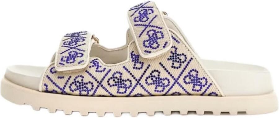 GUESS Sandalen met dubbele riem Fadeliza Beige 41EU - Foto 5