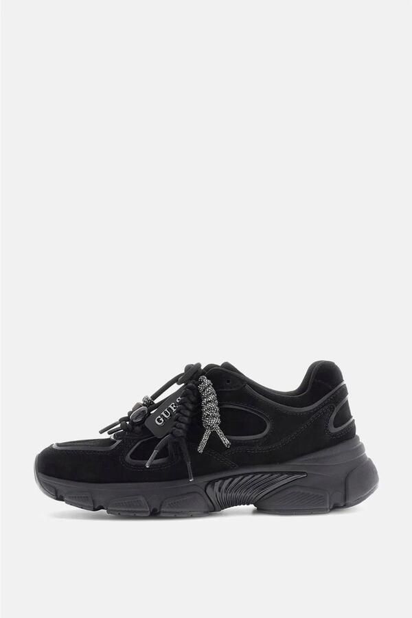 Guess Sneakers Irrina Sneakers Laag zwart Maat