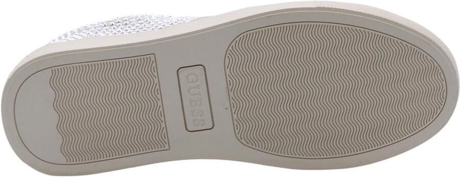 GUESS Toda suède sneakers met studs grijs