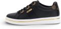 GUESS Sneakers laag 'STEW' bruin goud zwart - Zwart