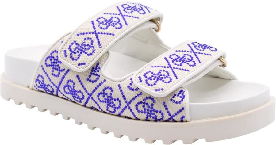 GUESS Sandalen met dubbele riem Fadeliza Beige 41EU - Foto 2