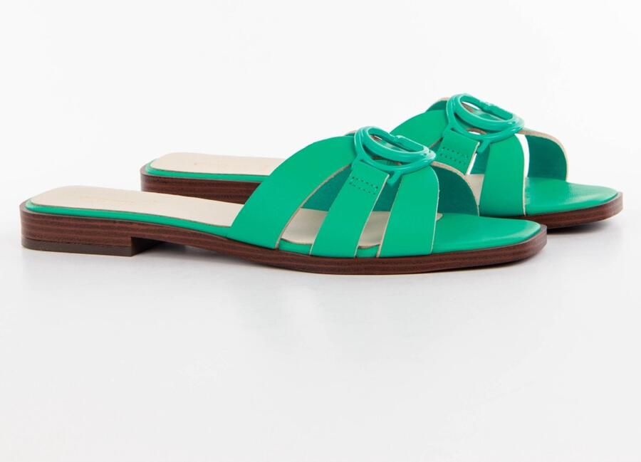 Guess Stijlvolle Damesslippers Mintgroen