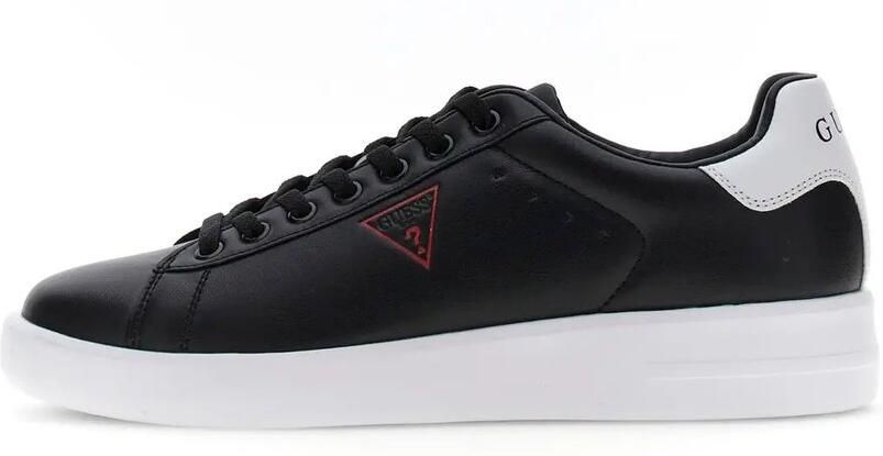 GUESS Sneakers laag 'YUKERN' rood zwart wit