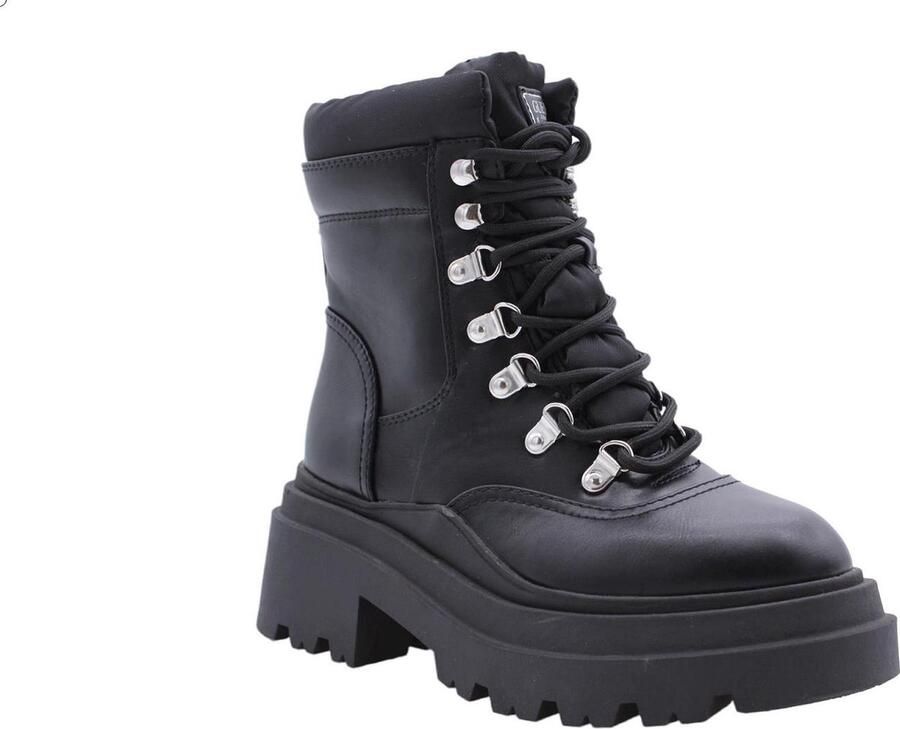 Guess Vaney veterboot met doorgestikte details