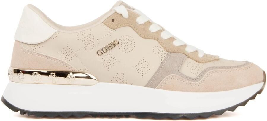 GUESS Sneakers laag 'VINSA5' beige sand lichtbeige grijs