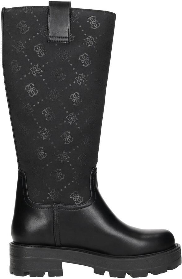 GUESS Dames Laars Zwart FLFYNNFAL11 Black Yannis