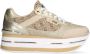 Guess Beige Sportieve Instap Sneakers met Veters Multicolor Dames - Thumbnail 2