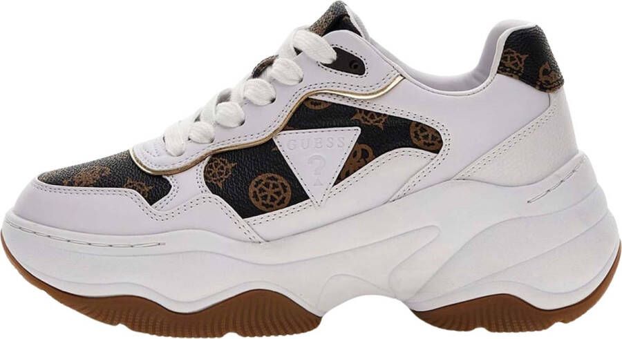 GUESS Happy Sneaker Dames Wit