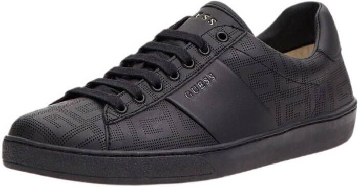 GUESS Heren Sneakers Zwart NOLA Stijlvolle en Comfortabele Lopen