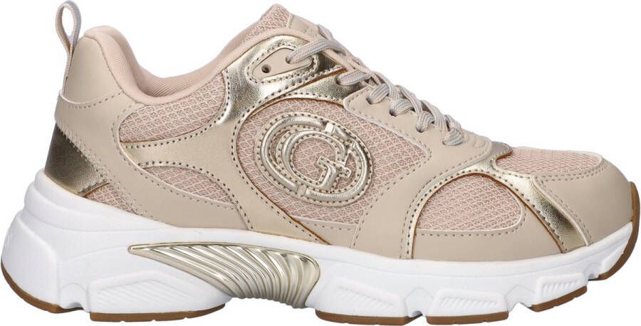 Guess Sneakers met contrastgarnering en logostitching model 'Ibitha'