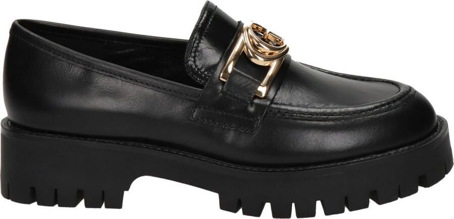 Guess Zwarte platte schoenen met metalen detail Black Dames - Foto 2