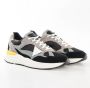 Guess Lage Leren Sneakers Multicolor Baskets Multicolor Heren - Thumbnail 2