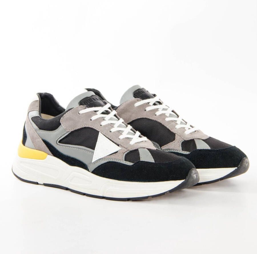 Guess Lage Leren Sneakers Multicolor Baskets Multicolor Heren