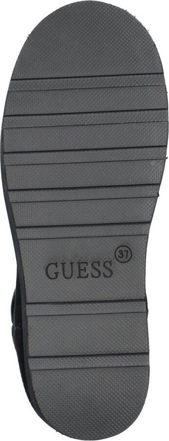Guess Jilla Stivaletto Zwarte Suède Enkellaarsjes