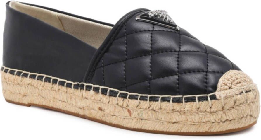 GUESS Jolanda dames espadrilles zwart eco leer