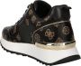 Guess Dames Kaddy Sneaker in Bruin Multilogo Eco Leer Bruin Dames - Thumbnail 1