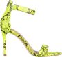 Guess Scarpe sandalo con tacco mod. Kahlua tc 100 stampa pitone fluo Ds20Gu53 - Thumbnail 1