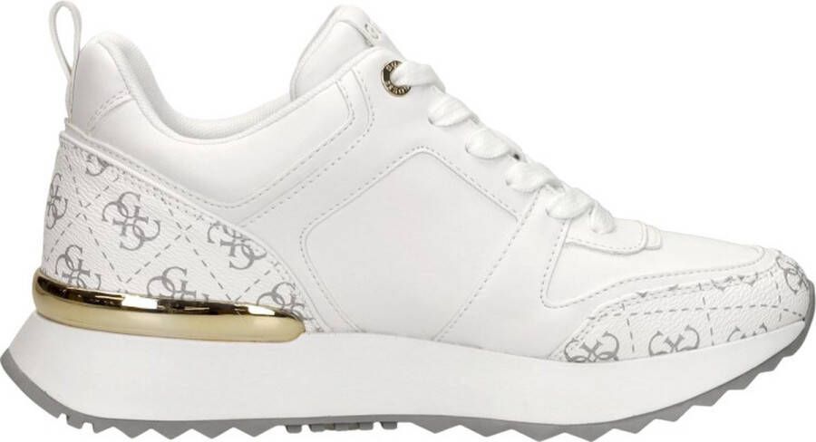 Guess Stijlvolle Keriem Sneaker voor Mannen White Dames - Foto 1
