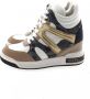 GUESS Lisa Dames Sneakers Hoog White Roccia - Thumbnail 5