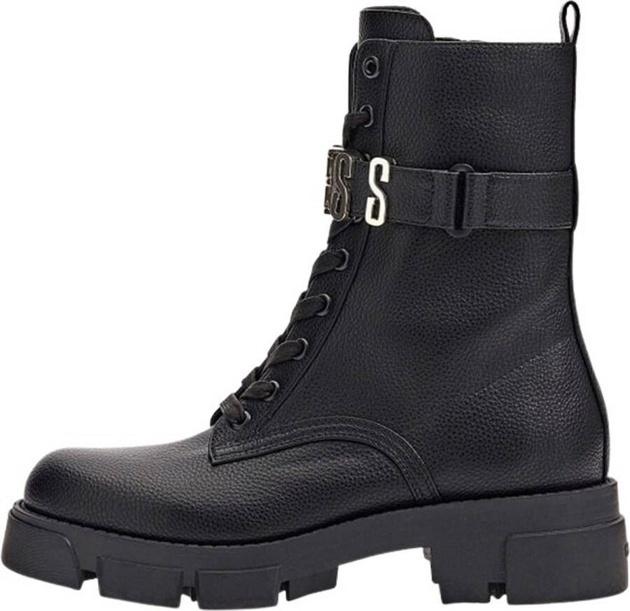 GUESS Madox Veterschoenen Hoog Zwart