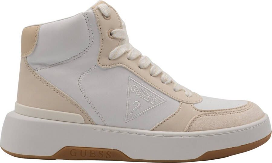 GUESS Maega Hoge sneakers Dames Beige