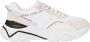 GUESS Slip-On Sporty Lace-Up Sneakers with Rubber Sole Wo White - Thumbnail 1