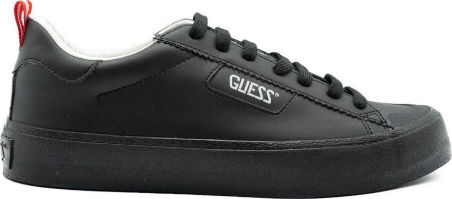 Guess Sneakers basses à logo imprimé Zwart Heren