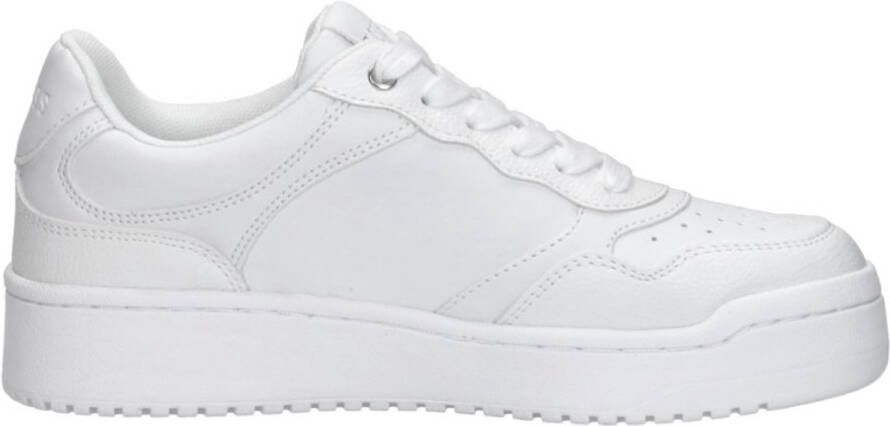 GUESS Miram Lage sneakers Leren Sneaker Dames Wit