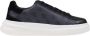 Guess Zwarte Sneakers 4G Logo Suède Inzetstukken Black Heren - Thumbnail 1