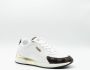 Guess Moxea Active Lady Wit Bruin Multilogo Sneakers White Dames - Thumbnail 1