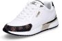 Guess Moxea Active Lady Wit Bruin Multilogo Sneakers White Dames - Thumbnail 7